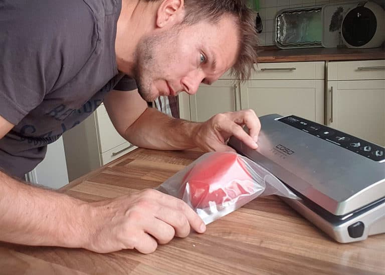 Vakuumiergerät - Vakuumierprüfung