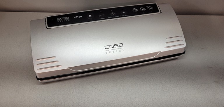 Hirsch Sous Vide - Ein wildes, kulinarisches Erlebnis 12 Caso VC 100 Vakuumierer - Keyvisual